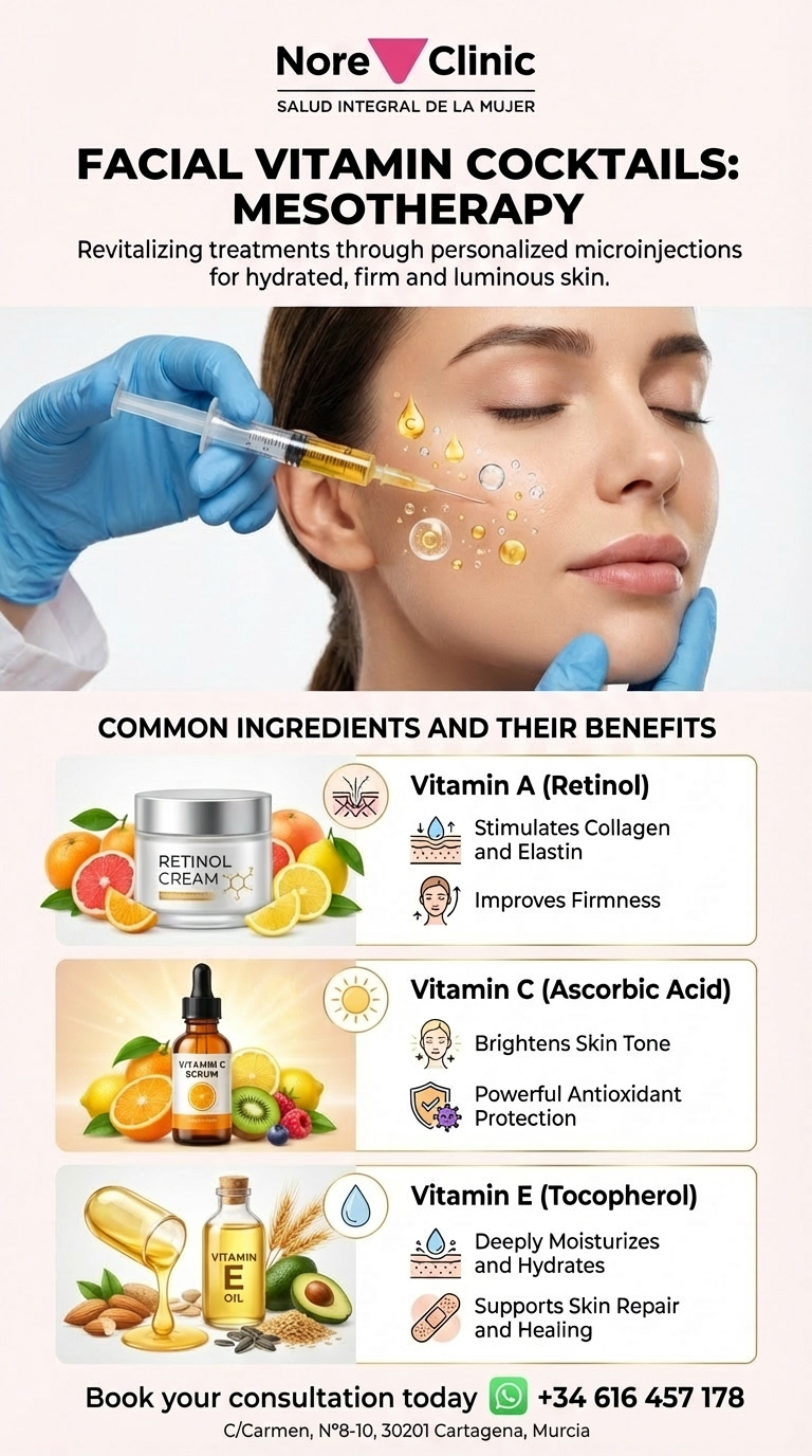 Facial Vitamin Cocktails: Mesotherapy in Cartagena for Hydrated, Firm and Luminous Skin | Nore Clinic